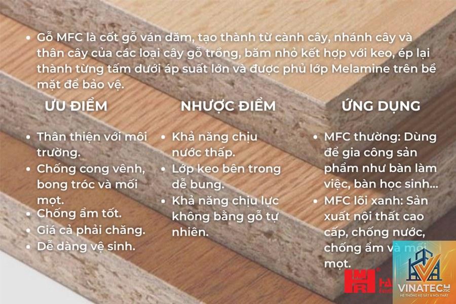 nhược điểm gỗ mfc - Hình 3