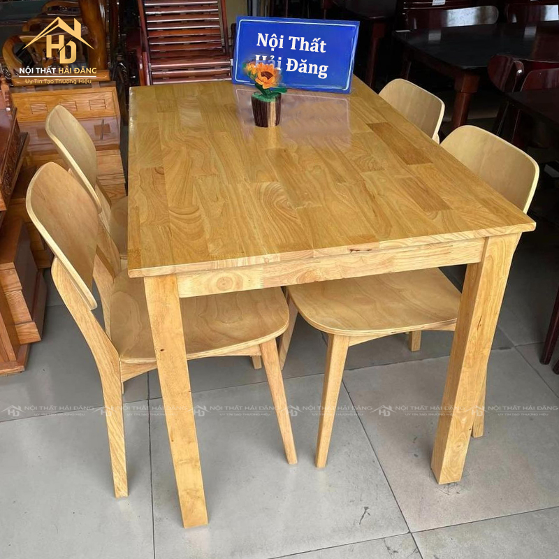 nội thất gỗ cao su - Hình 3