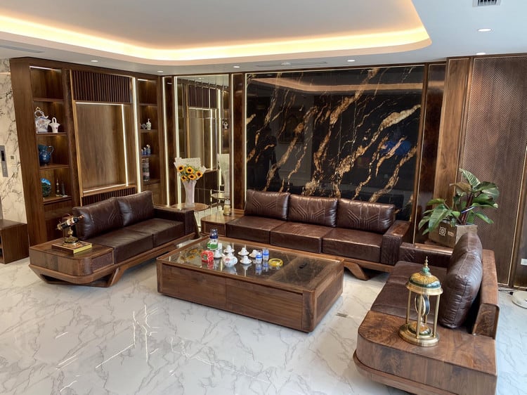 nội thất gỗ óc chó - Hình 4