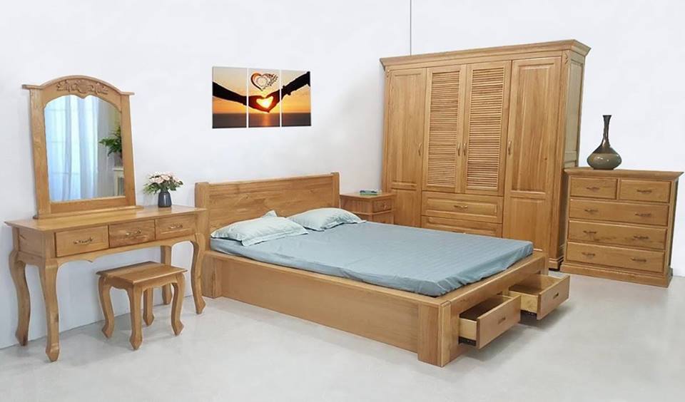 nội thất gỗ sồi - Hình 4