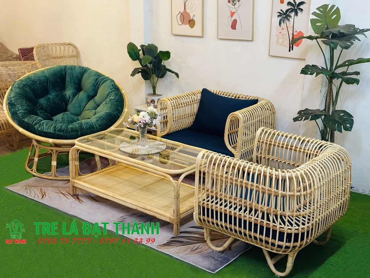 nội thất mây tre - Hình 4