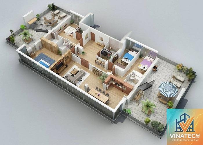 phối cảnh kiến trúc là gì - Hình 3