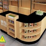 quầy thu ngân siêu thị mini