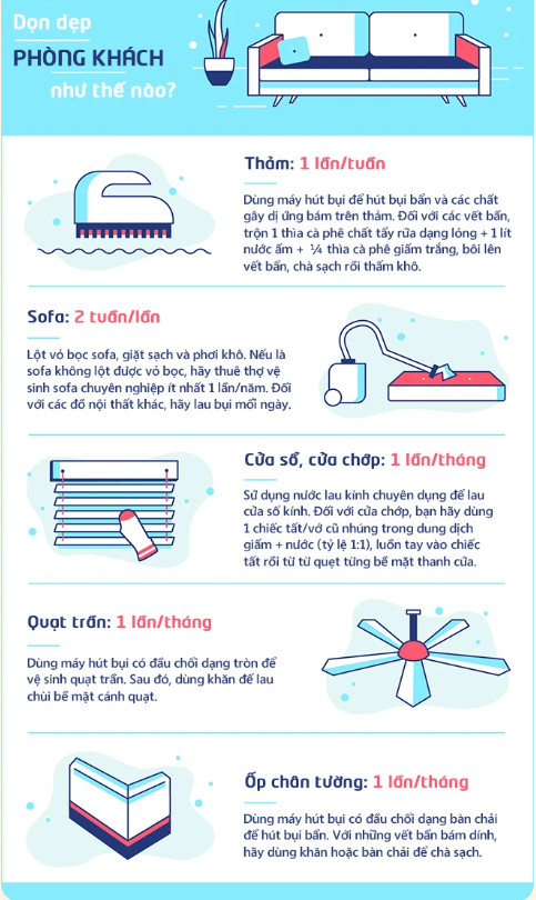 quy trình dọn dẹp hàng ngày - Hình 2