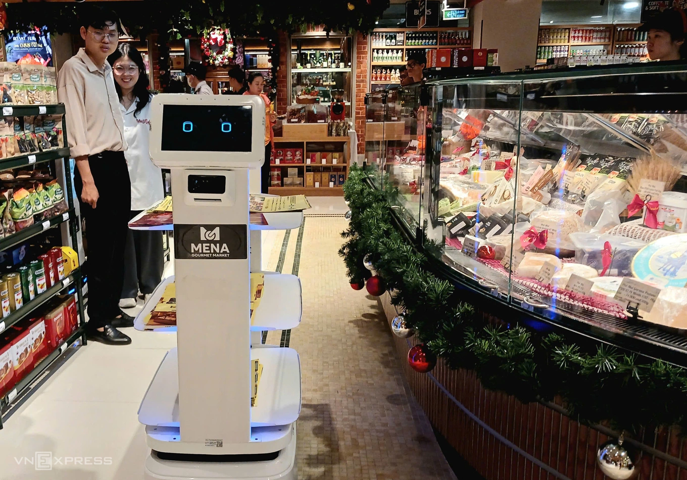 robot hỗ trợ trong siêu thị mini - Hình 3