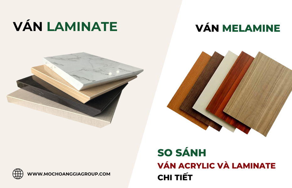 so sánh acrylic và laminate - Hình 4
