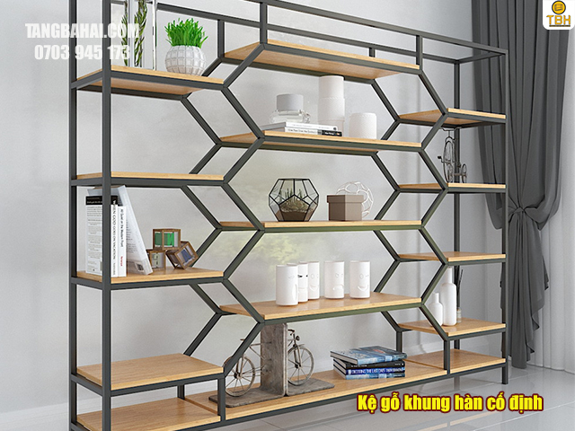 so sánh kệ sắt và kệ gỗ - Hình 3