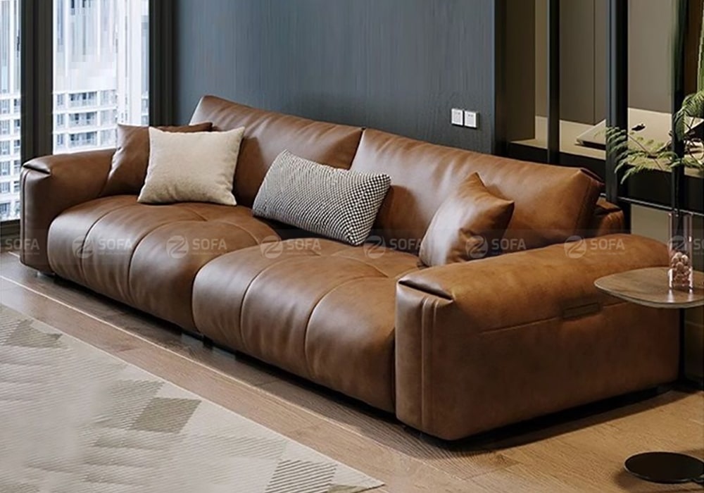 sofa da thật - Hình 2