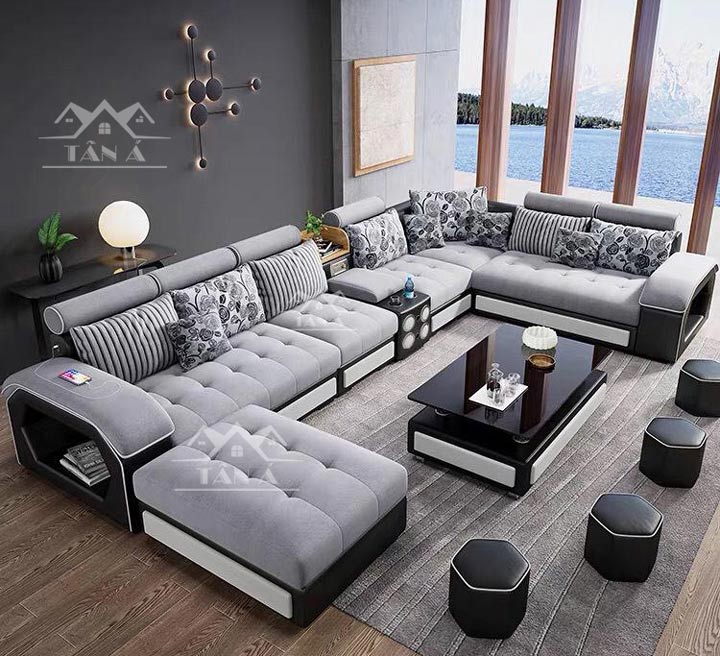 sofa vải bố - Hình 3