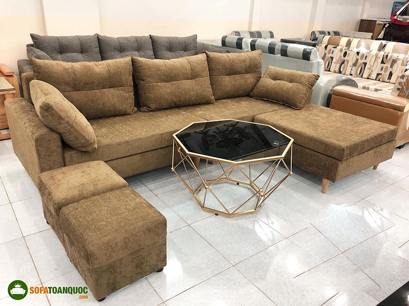 sofa vải bố - Hình 5