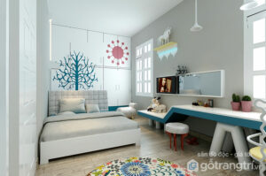 sử dụng decal dán tường