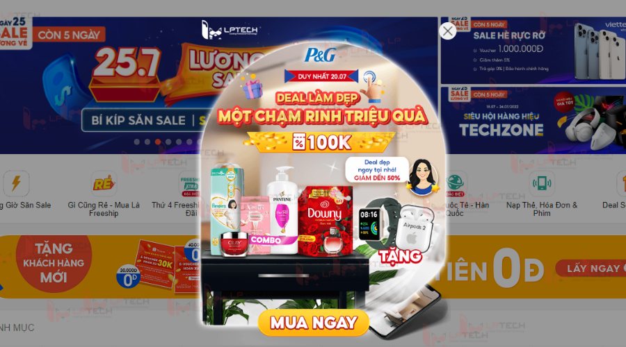 sử dụng pop up quảng cáo trong cửa hàng - Hình 3
