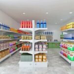 thiết kế cửa hàng tạp hóa