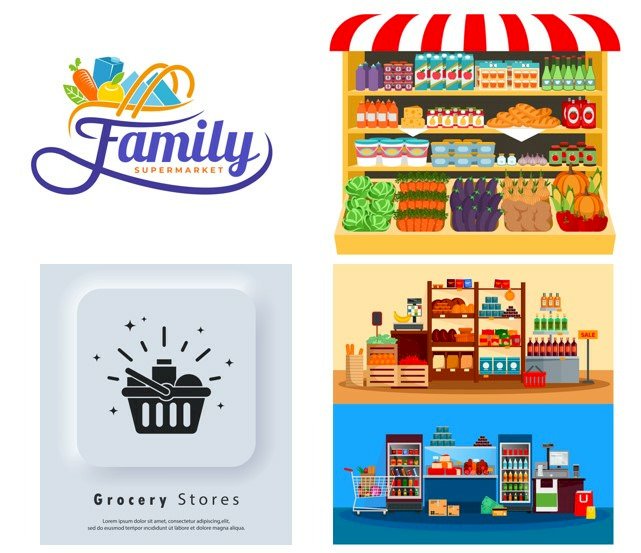 thiết kế logo cửa hàng tạp hóa miễn phí