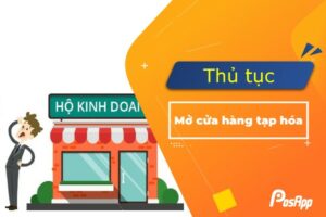 thủ tục mở cửa hàng tạp hóa