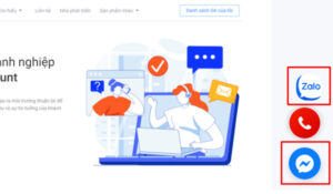 tích hợp website với fanpage và zalo