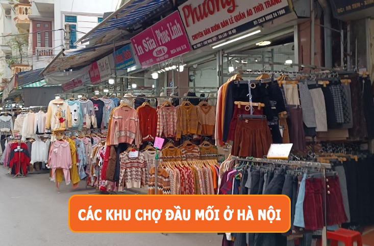 top chợ sỉ lớn tại Hà Nội