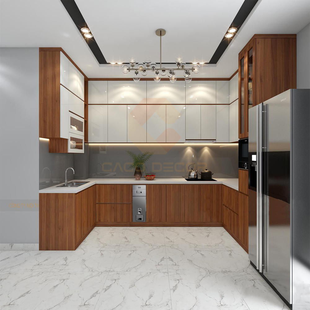 tủ bếp hdf - Hình 2