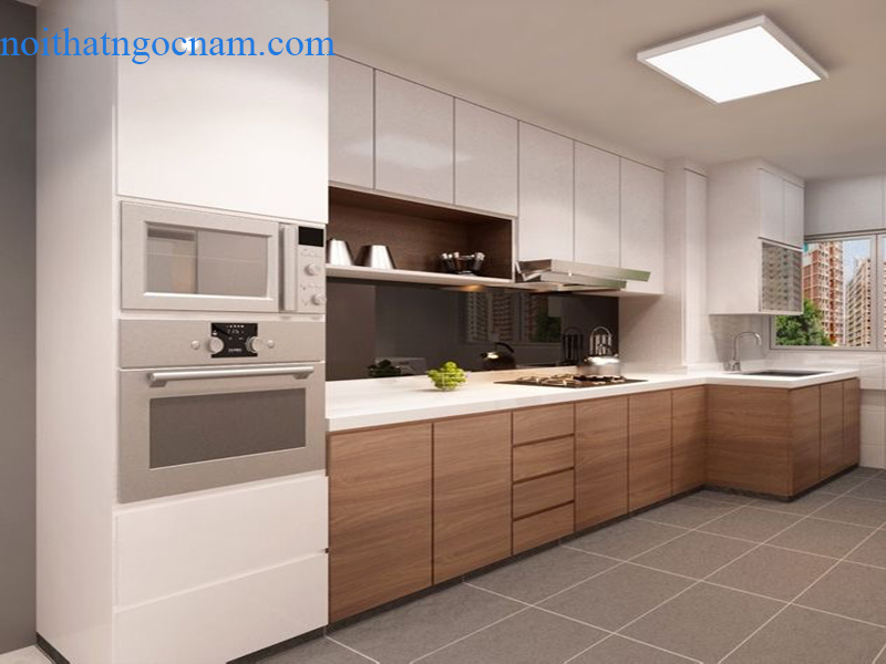 tủ bếp laminate - Hình 3