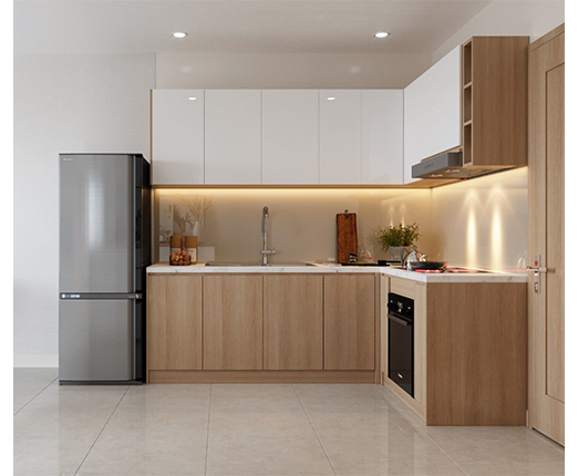 tủ bếp mdf - Hình 2