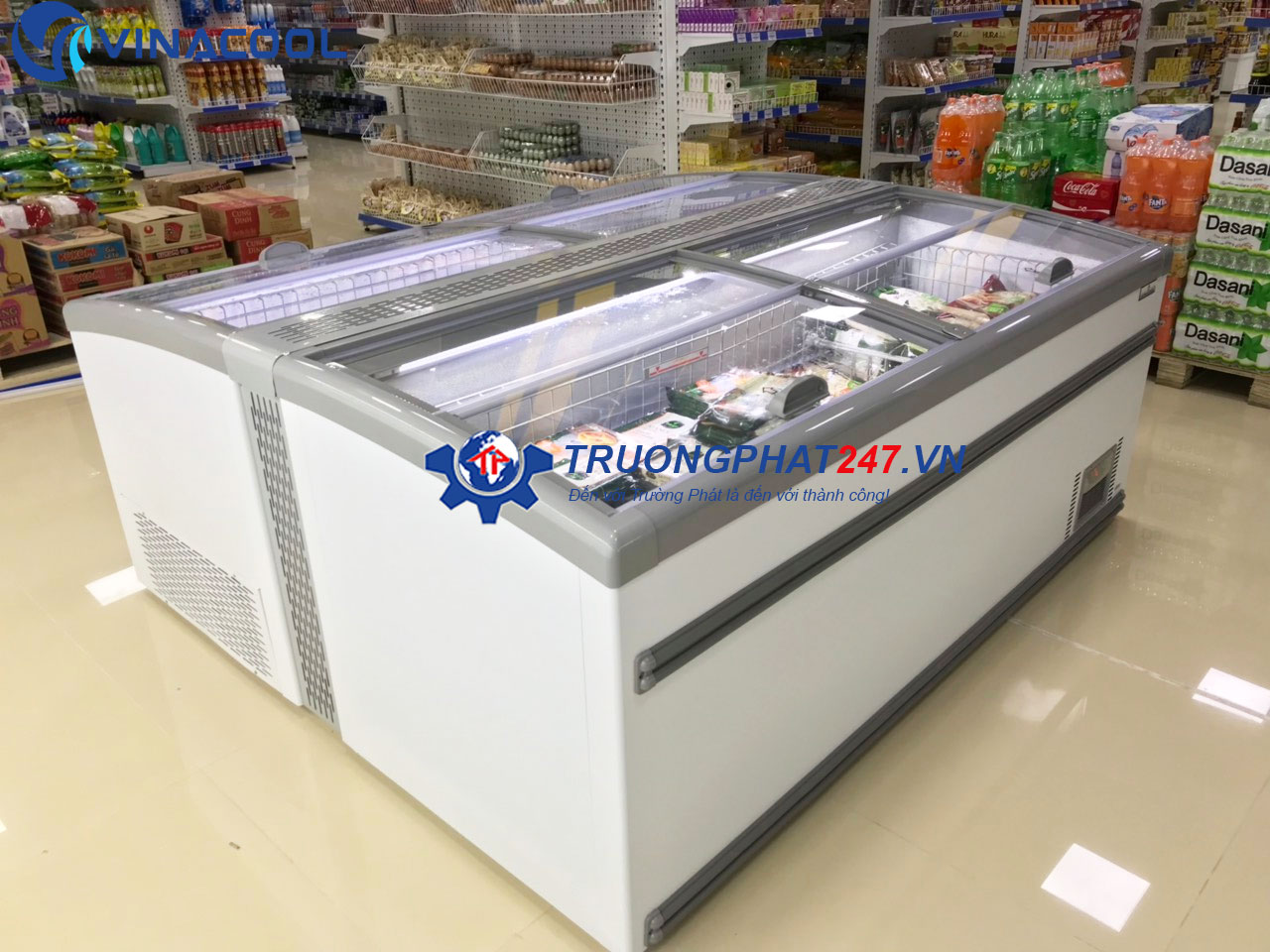 tủ đông siêu thị mini - Hình 4
