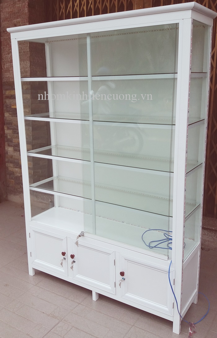 tủ nhôm kính - Hình 2