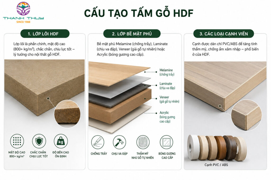 ưu điểm gỗ hdf - Hình 4