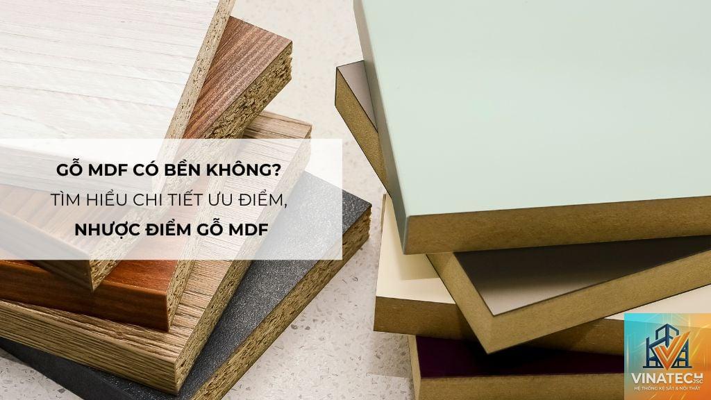 ưu điểm gỗ mdf