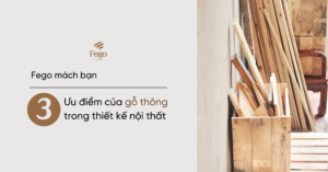 ưu điểm gỗ thông