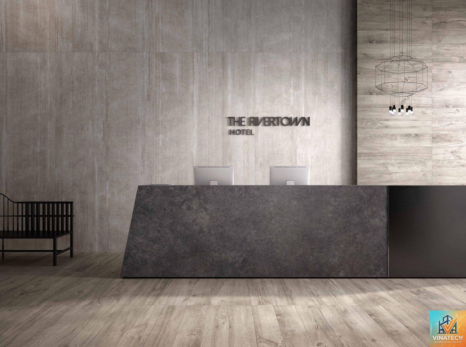 vân bê tông laminate - Hình 3