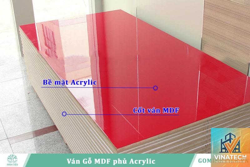 ván gỗ phủ acrylic - Hình 3
