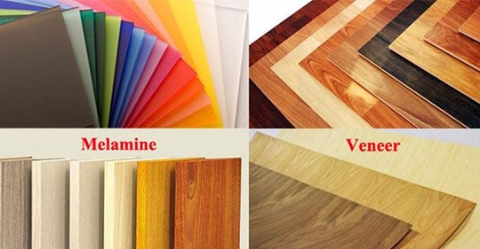 veneer và melamine - Hình 2