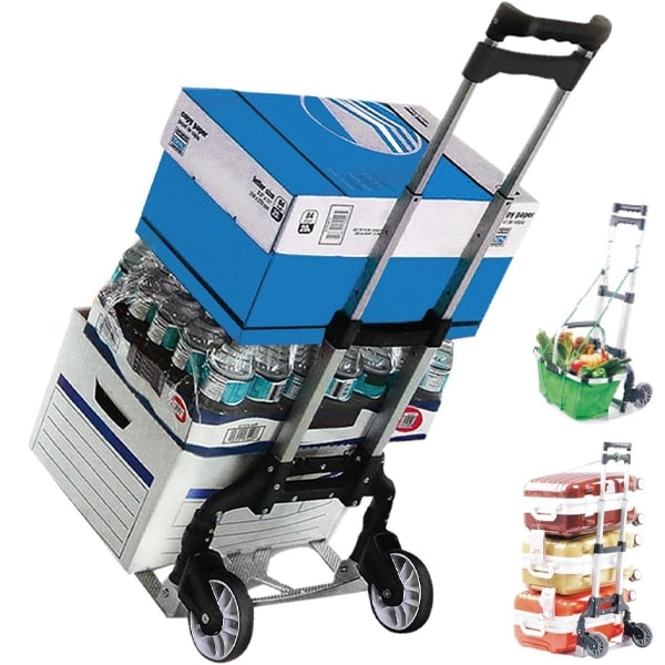 xe đẩy hàng cho cửa hàng tạp hóa - Hình 2