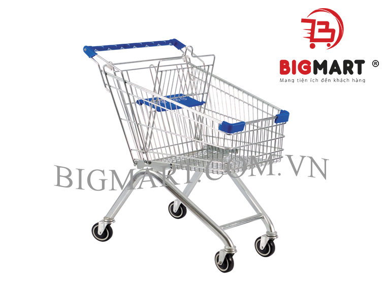 xe đẩy siêu thị mini giá rẻ - Hình 1