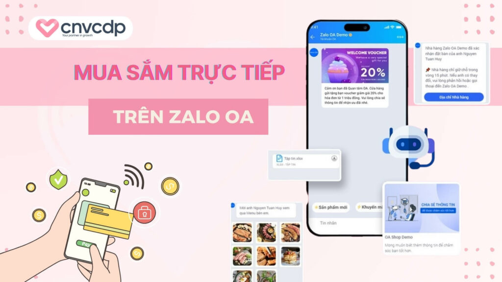 zalo oa cho cửa hàng tạp hóa
