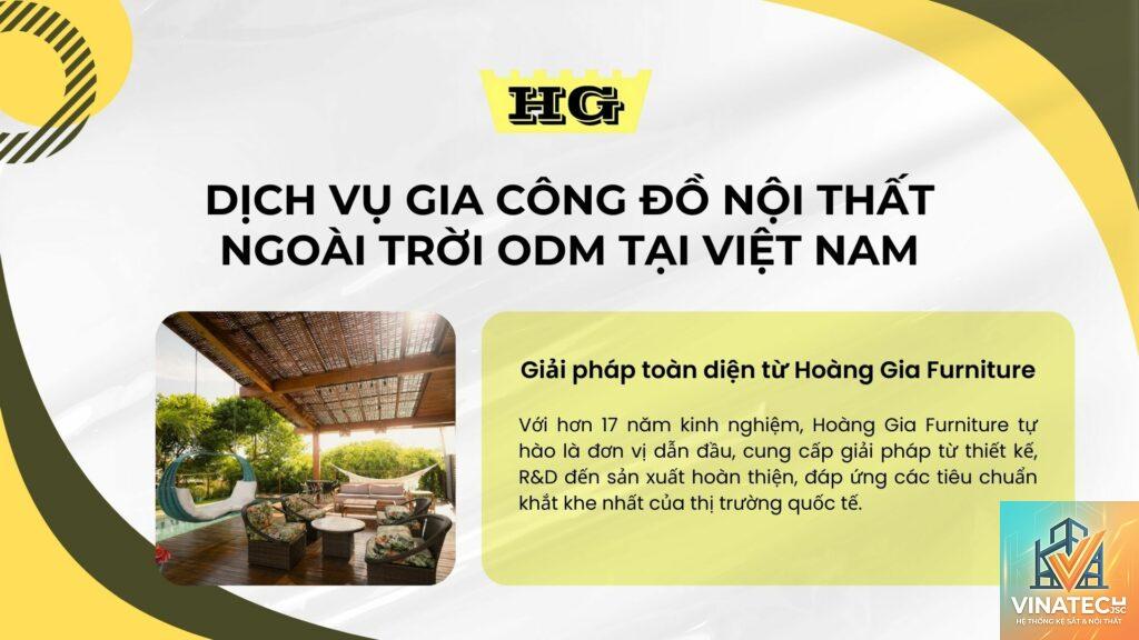 ODM nội thất là gì