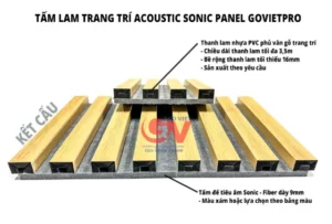 acoustic panel là gì