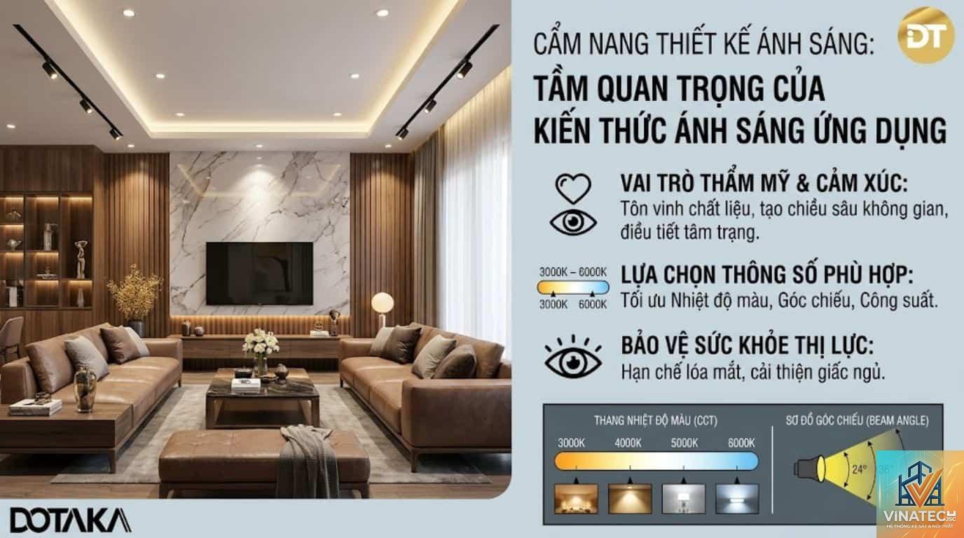 cẩm nang ánh sáng trong thiết kế nội thất - Hình 1