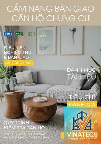 cẩm nang bàn giao công trình nội thất