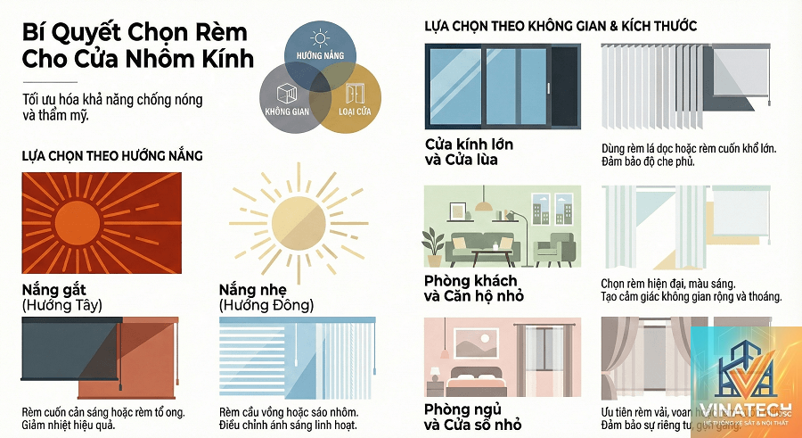 cẩm nang chọn rèm cửa phù hợp