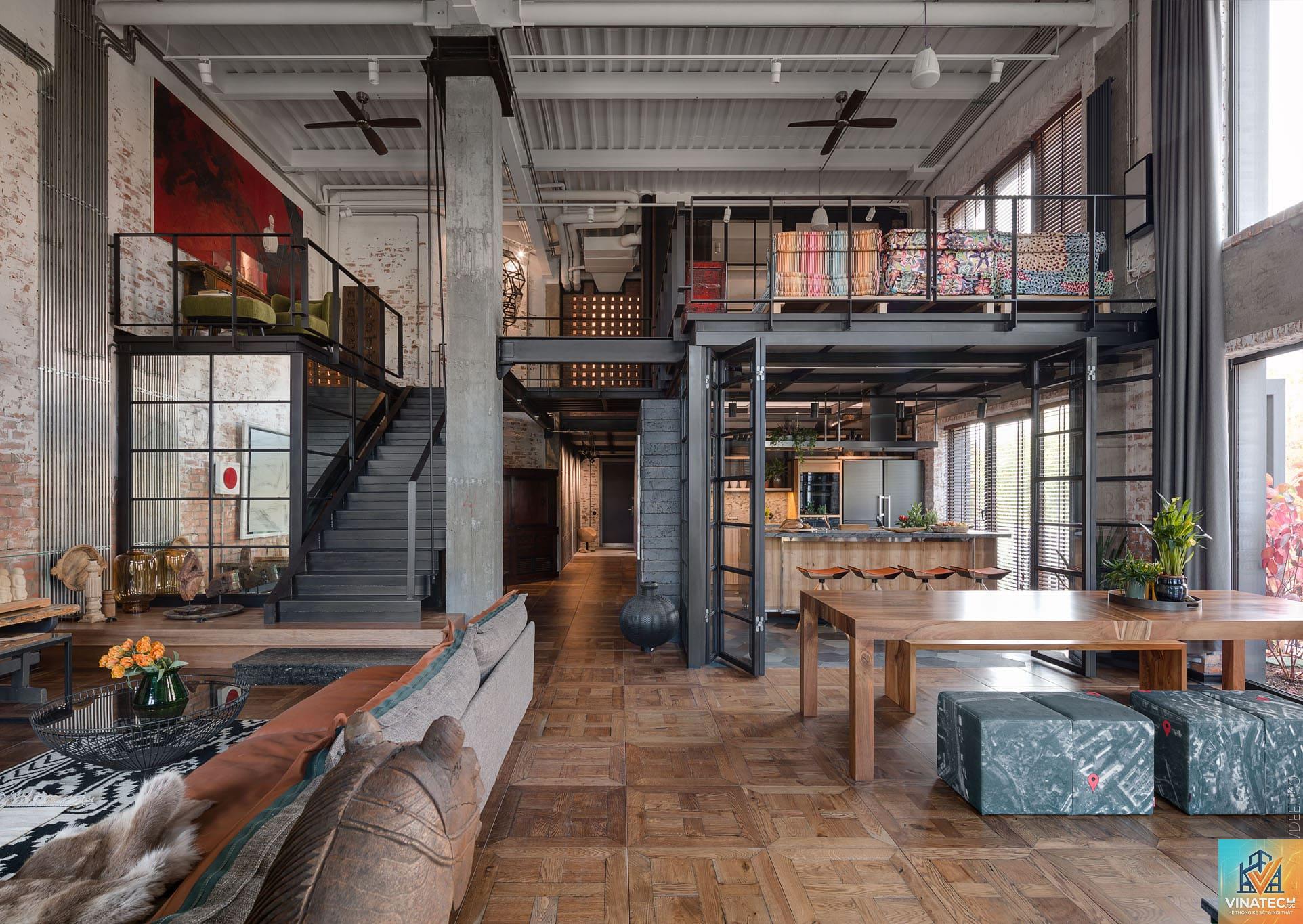 cẩm nang decor phong cách industrial - Hình 3