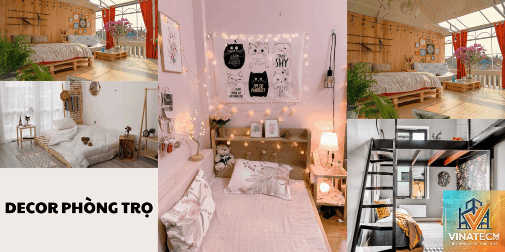 cẩm nang decor phòng trọ đẹp