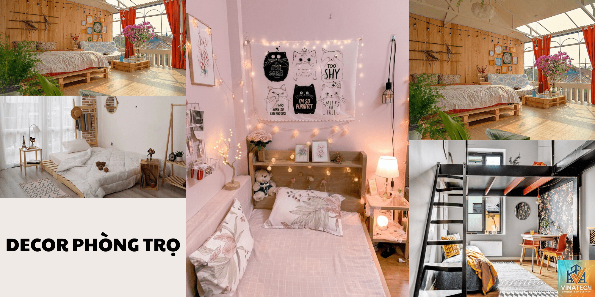 cẩm nang decor phòng trọ đẹp - Hình 1