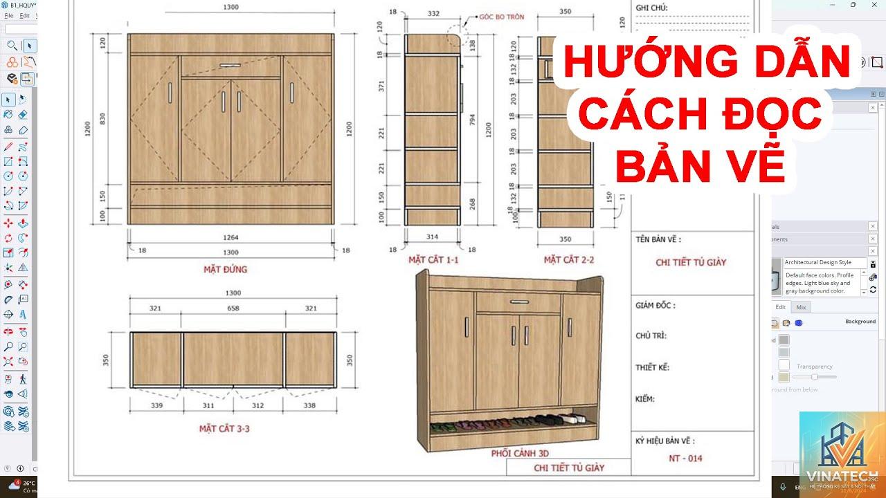 cẩm nang đọc bản vẽ 3D nội thất - Image 1