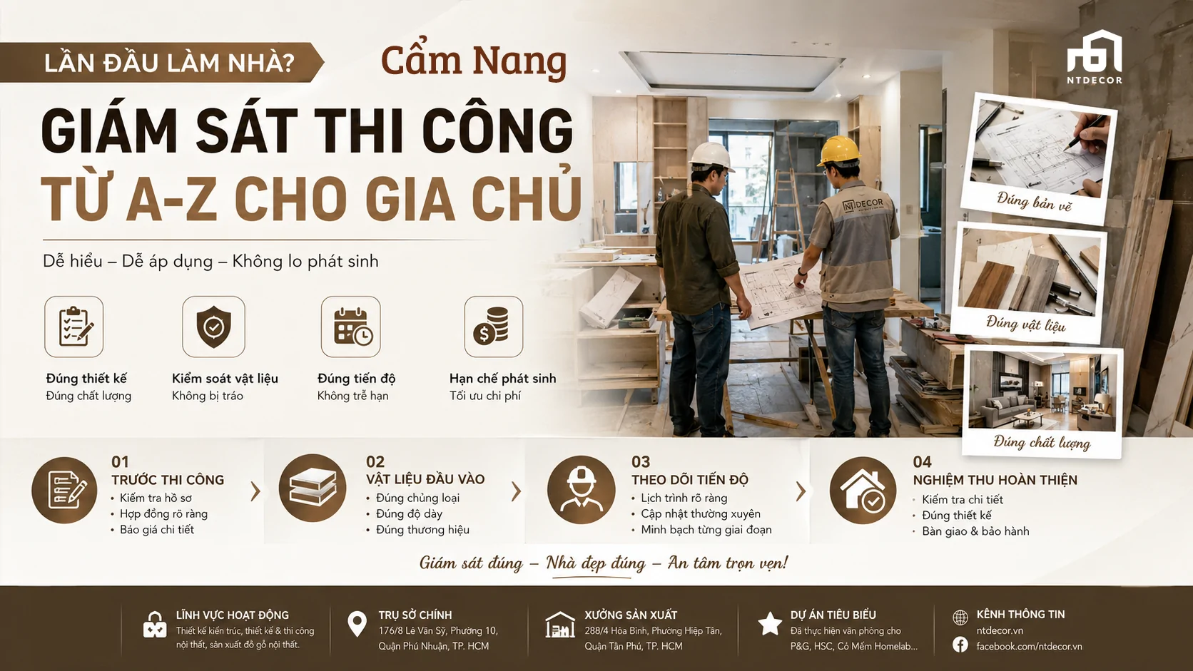 cẩm nang giám sát thi công nội thất - Image 2