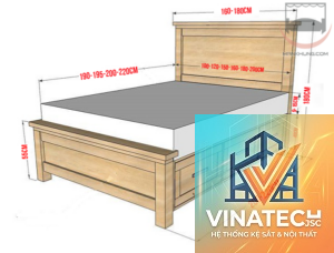 cẩm nang kích thước giường ngủ tiêu chuẩn