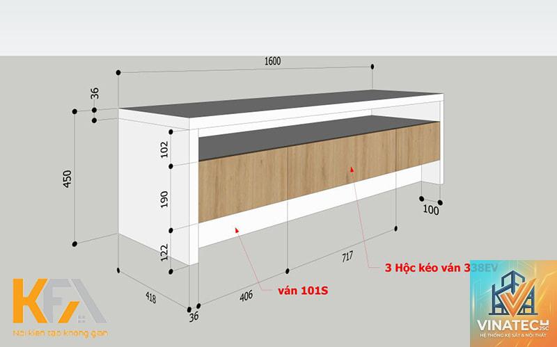 cẩm nang kích thước kệ tivi tiêu chuẩn - Image 3