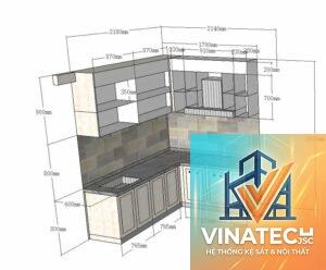 cẩm nang kích thước nội thất bếp