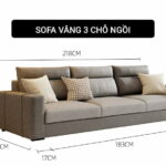 cẩm nang kích thước sofa tiêu chuẩn