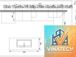 cẩm nang kích thước tiêu chuẩn phòng bếp